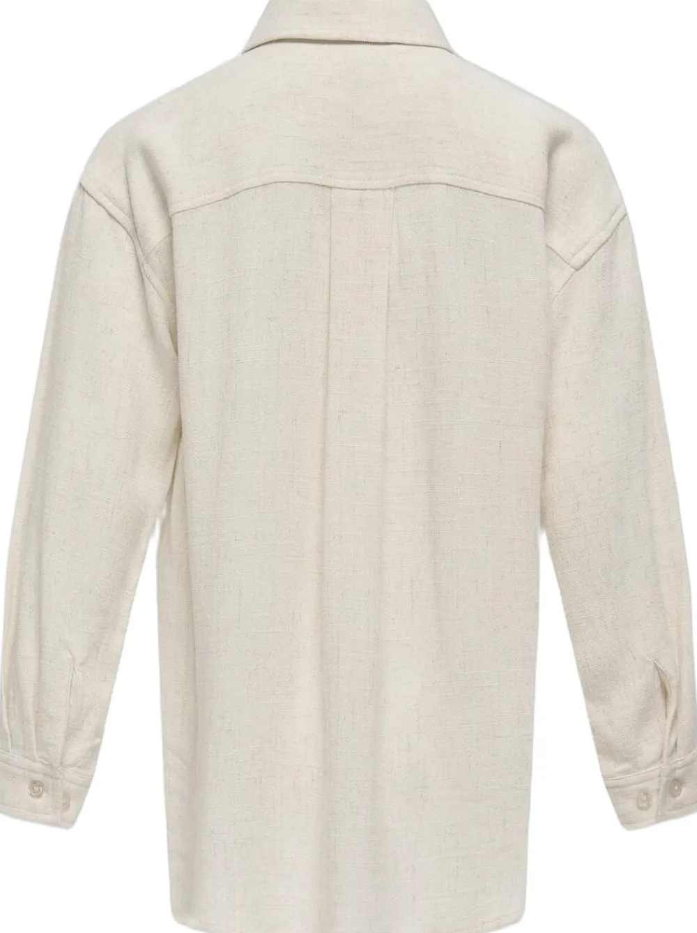 ONLY KOGSIESTA L/S LINEN BLEND OVS SHIRT Moonbeam Hot