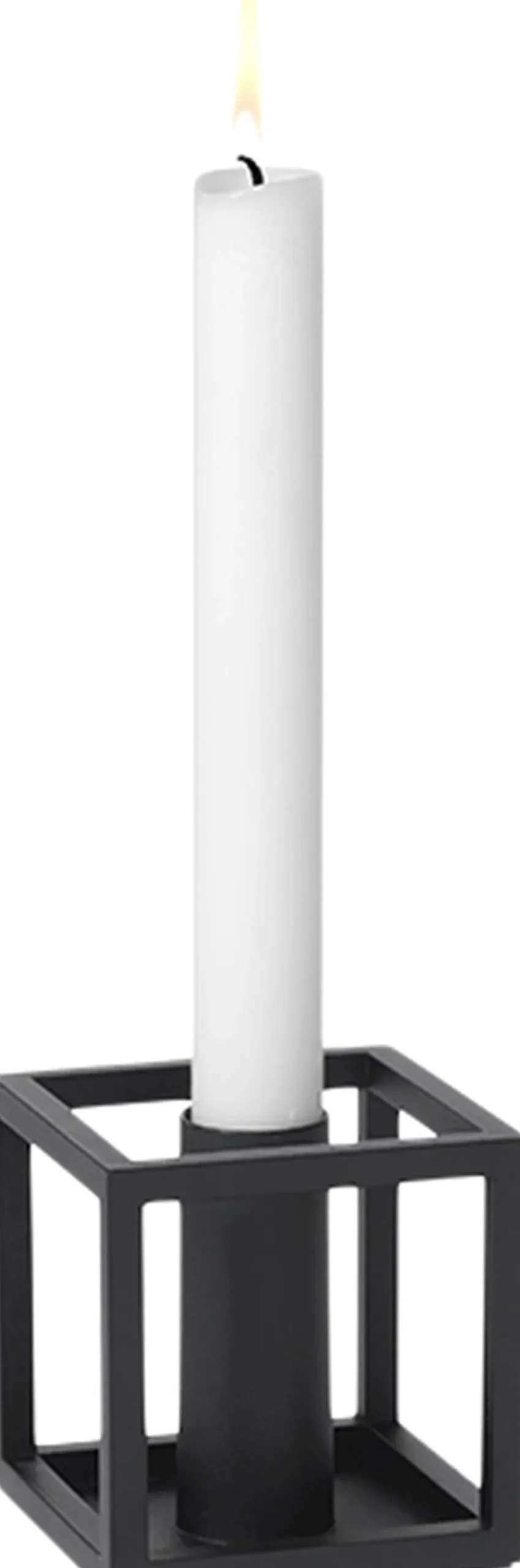 Audo Copenhagen Kubus 1, Candle Holder, Black