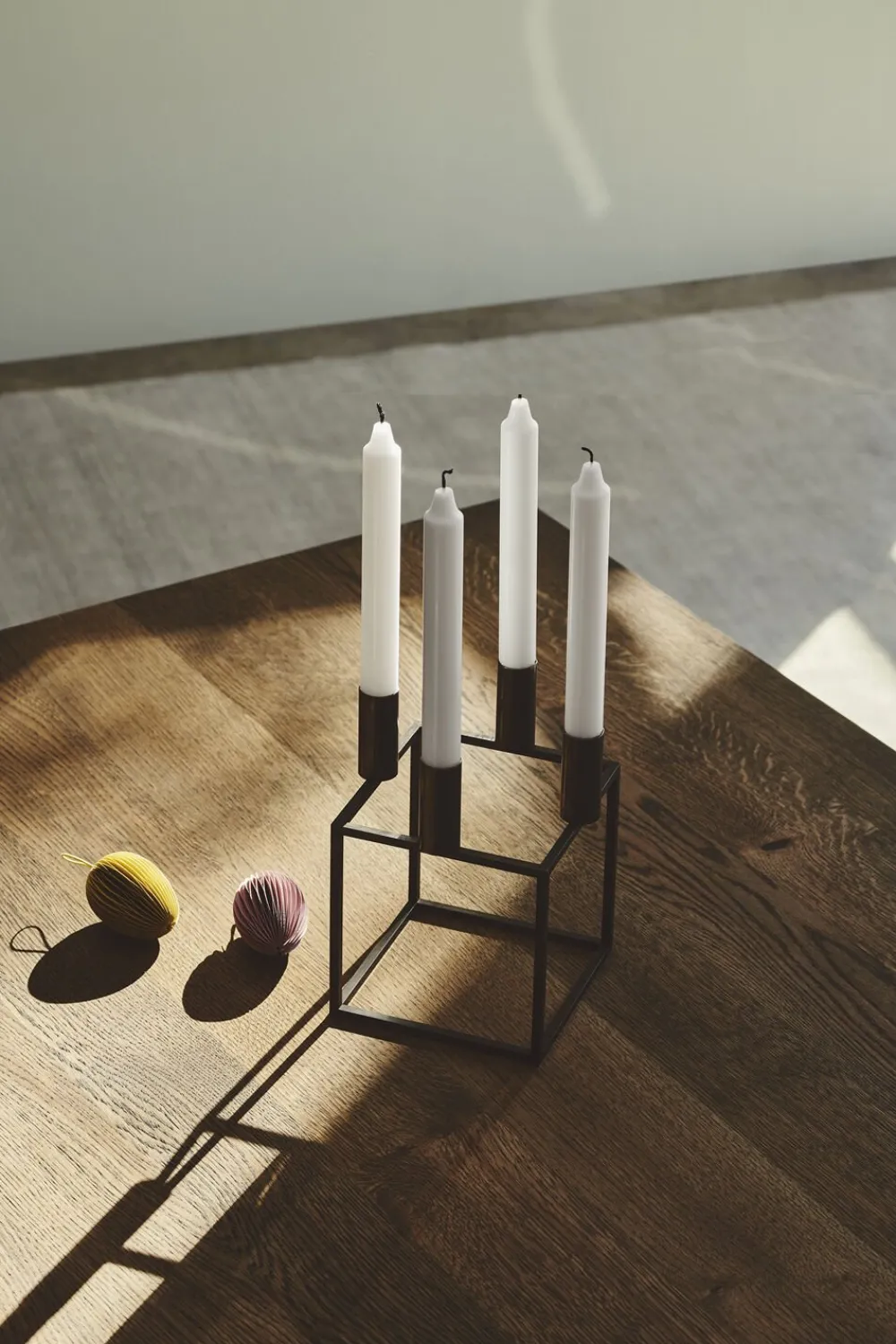 Audo Copenhagen Kubus 4, Candle Holder, Black Outlet