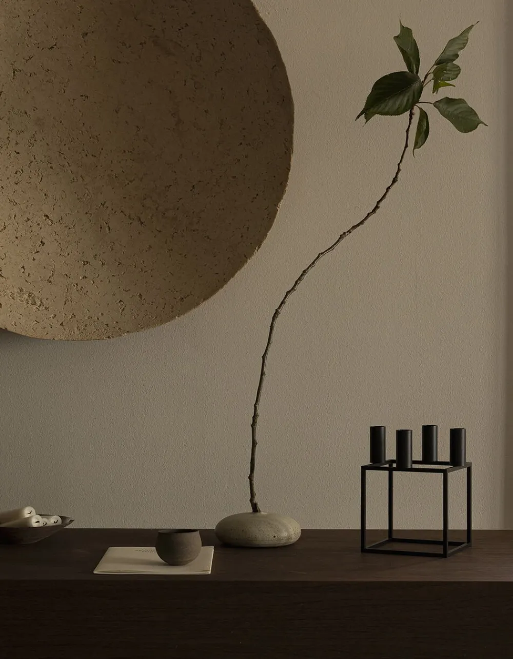 Audo Copenhagen Kubus 4, Candle Holder, Black Outlet
