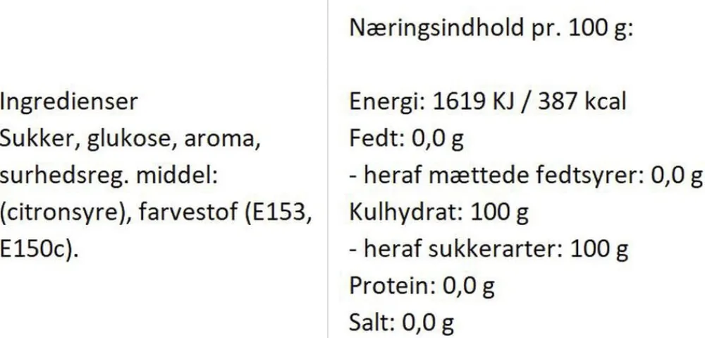 Almuegaarden Kvinde (Konfirmandinde / Brud) bolcher med smag af hyldeblomst