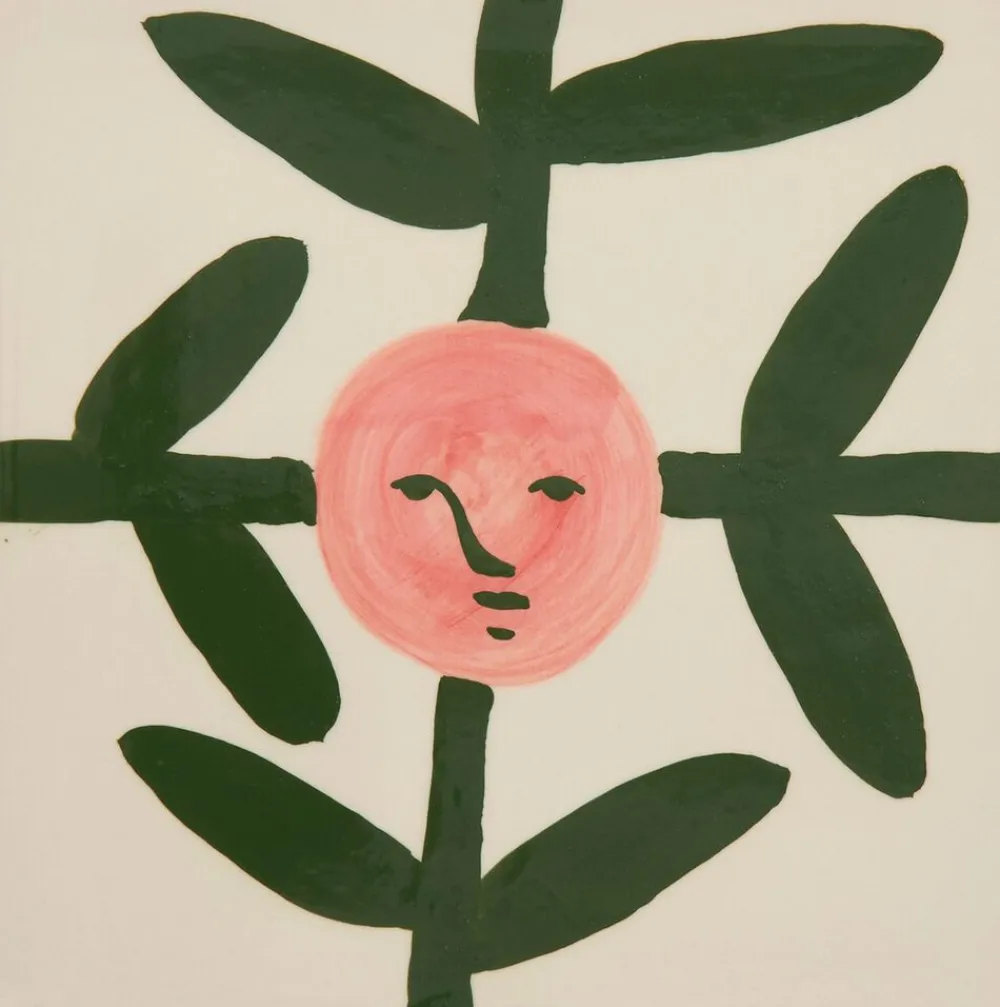 Hay La Pittura Trivet - Blush Face Vine -