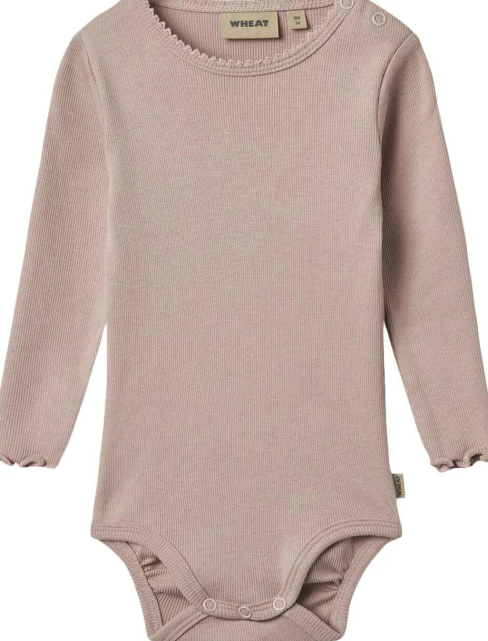 Børn Wheat Langærmet Rib Body Regitze