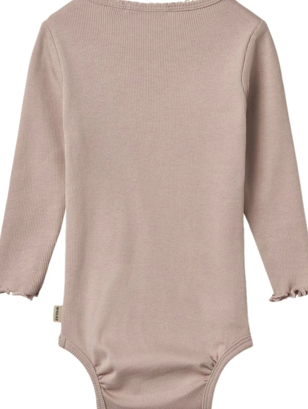 Børn Wheat Langærmet Rib Body Regitze