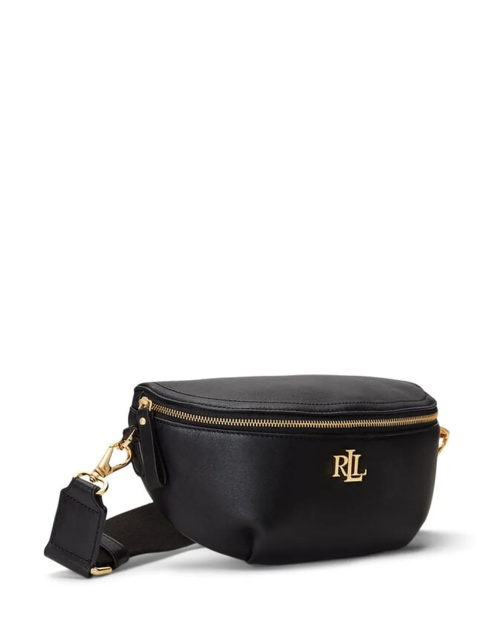 Lauren Ralph Lauren Leather Marcy Belt Bag Sort Clearance