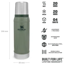 Stanley Legendary Classic Bottle. 75L Hot
