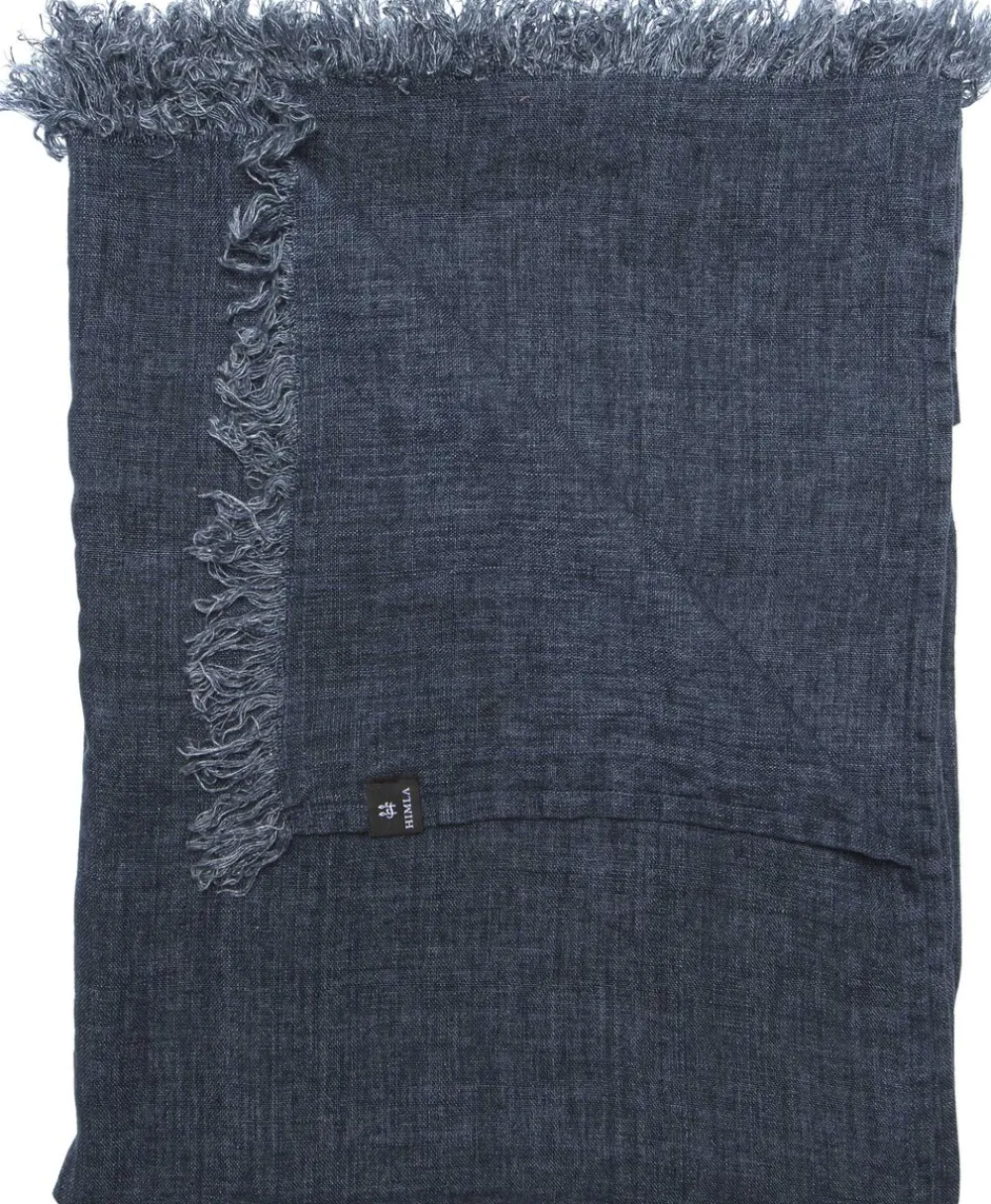 Himla Levelin Throw Blå Discount