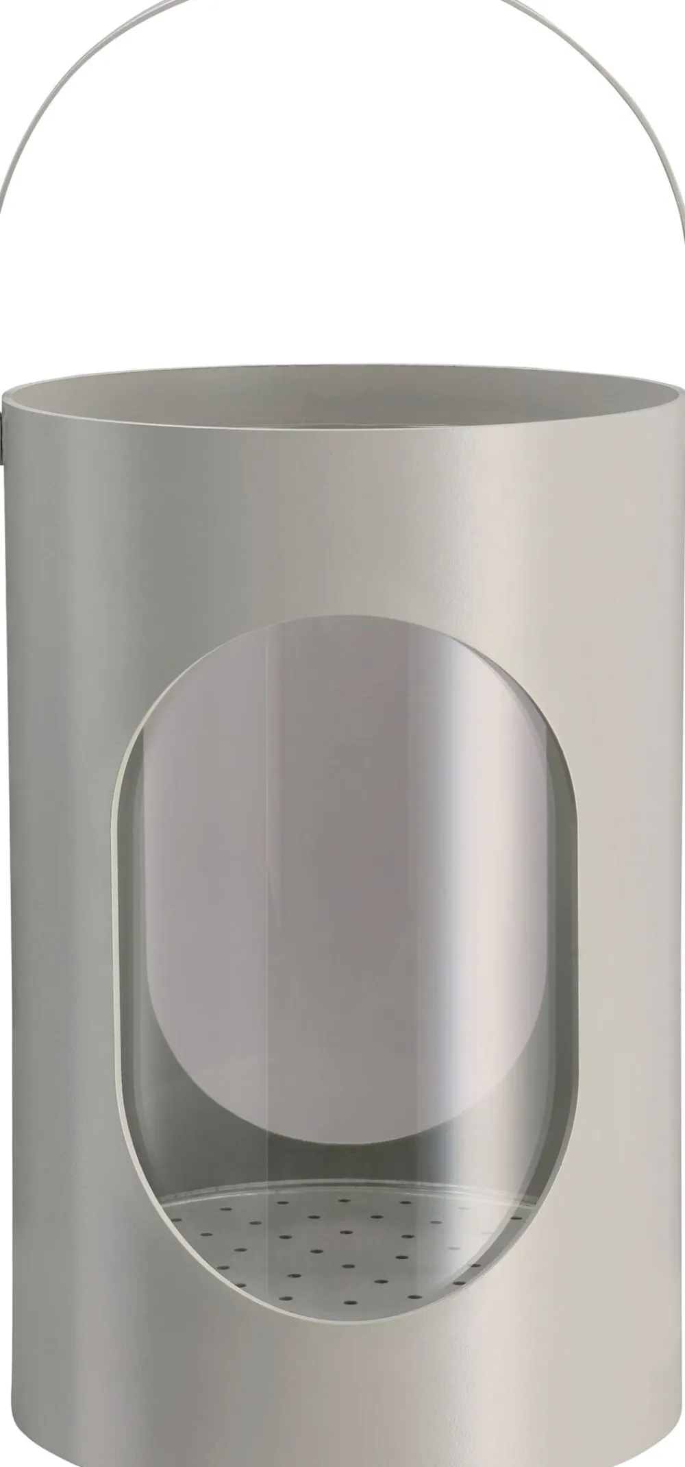 Ekta Living Light house lantern, Medium, Light grey, 16,5x24 cm Clearance