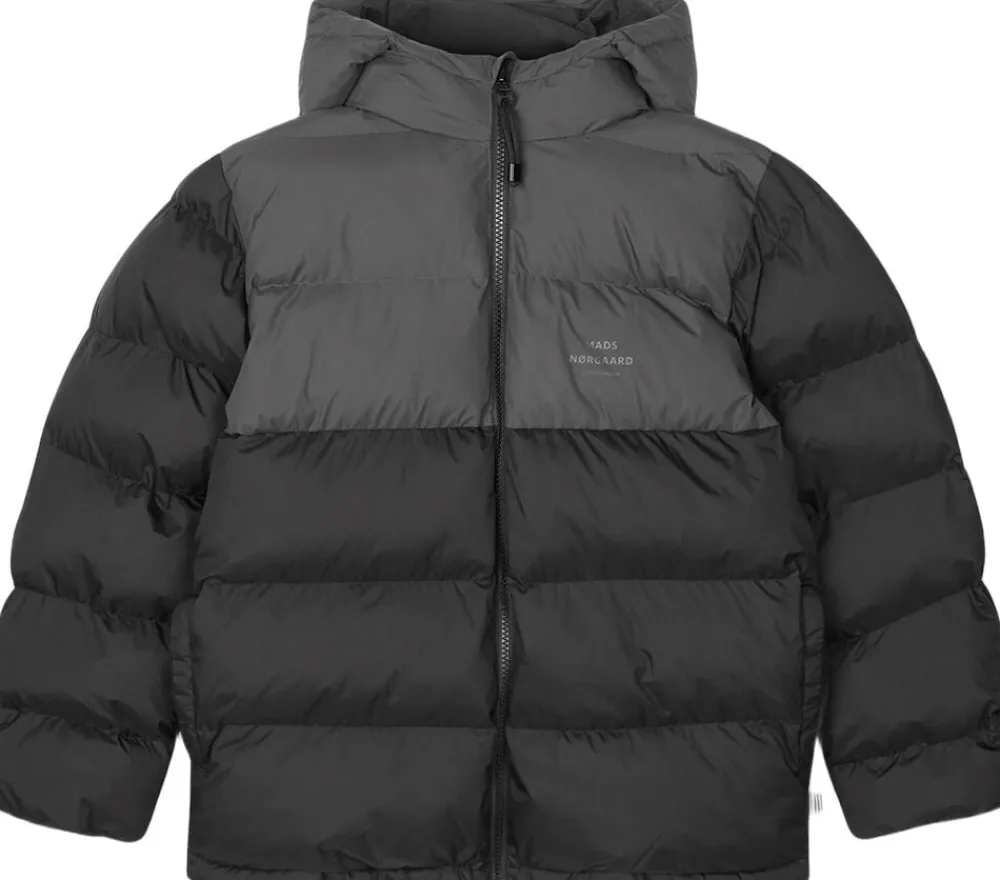 Mads Nørgaard - Copenhagen Light Ripstop Junino Jacket Sort og grå Online