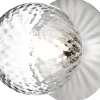 Liila 1 Medium IP44, light silver / optic clear>Nuura New