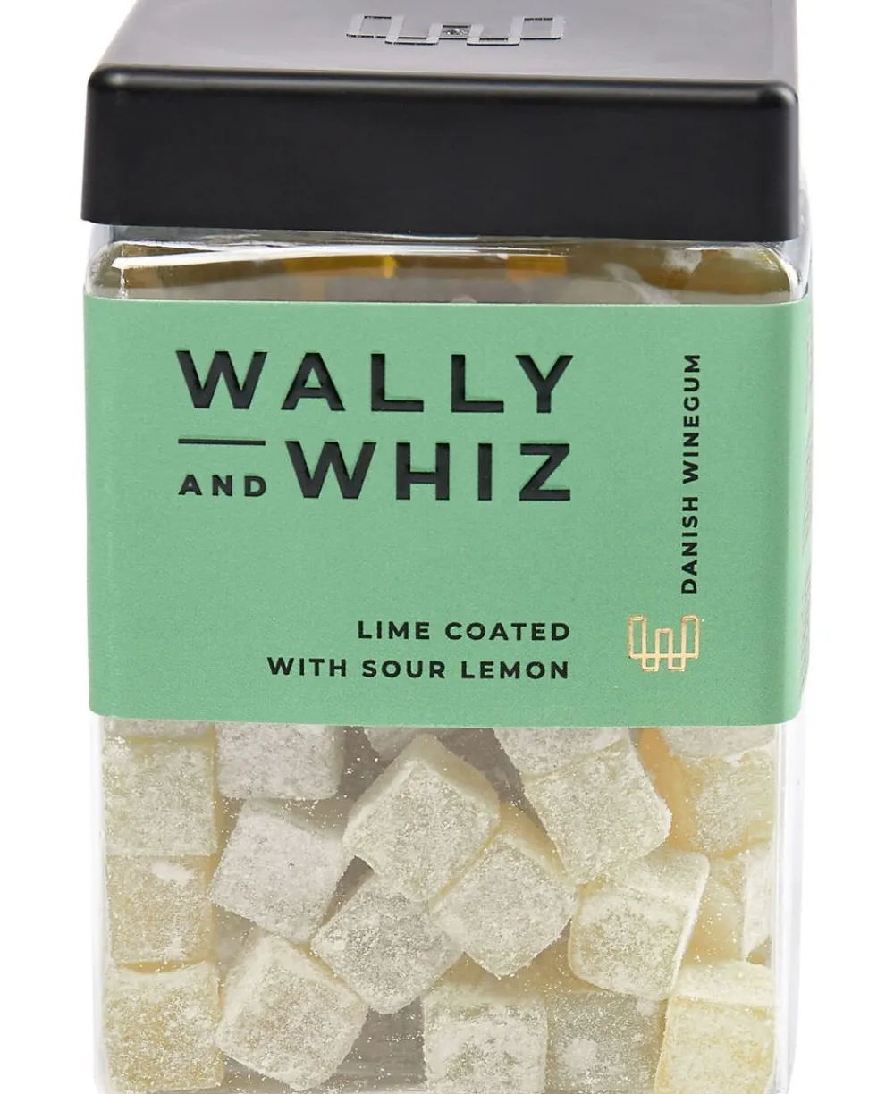 Wally and Whiz Lime med Sur Citron - regular cube 240 gr