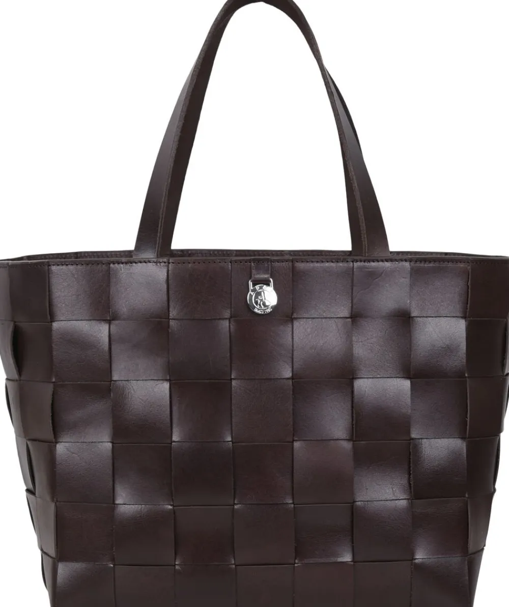 ADAX Limona shopper Meike Mørkebrun Outlet