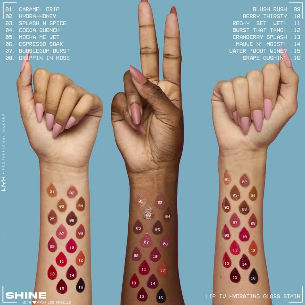 Lip I.V. Hydrating Gloss Stain>NYX PROFESSIONAL MAKEUP Outlet