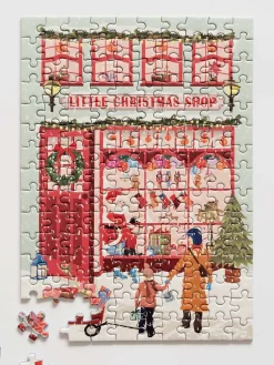 Børn ViSSEVASSE Little Christmas Shop - puslespil med 150 brikker