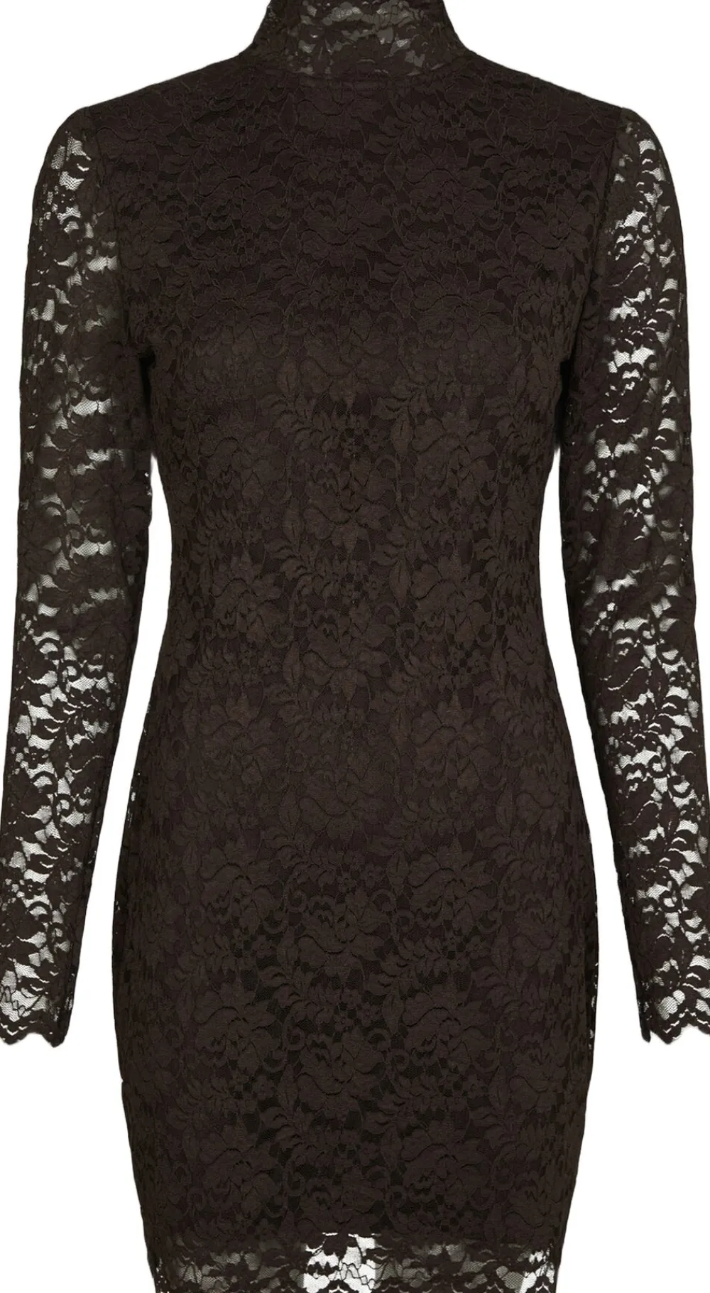 Neo Noir Lizette Laceflower Dress Chocolate brown Clearance