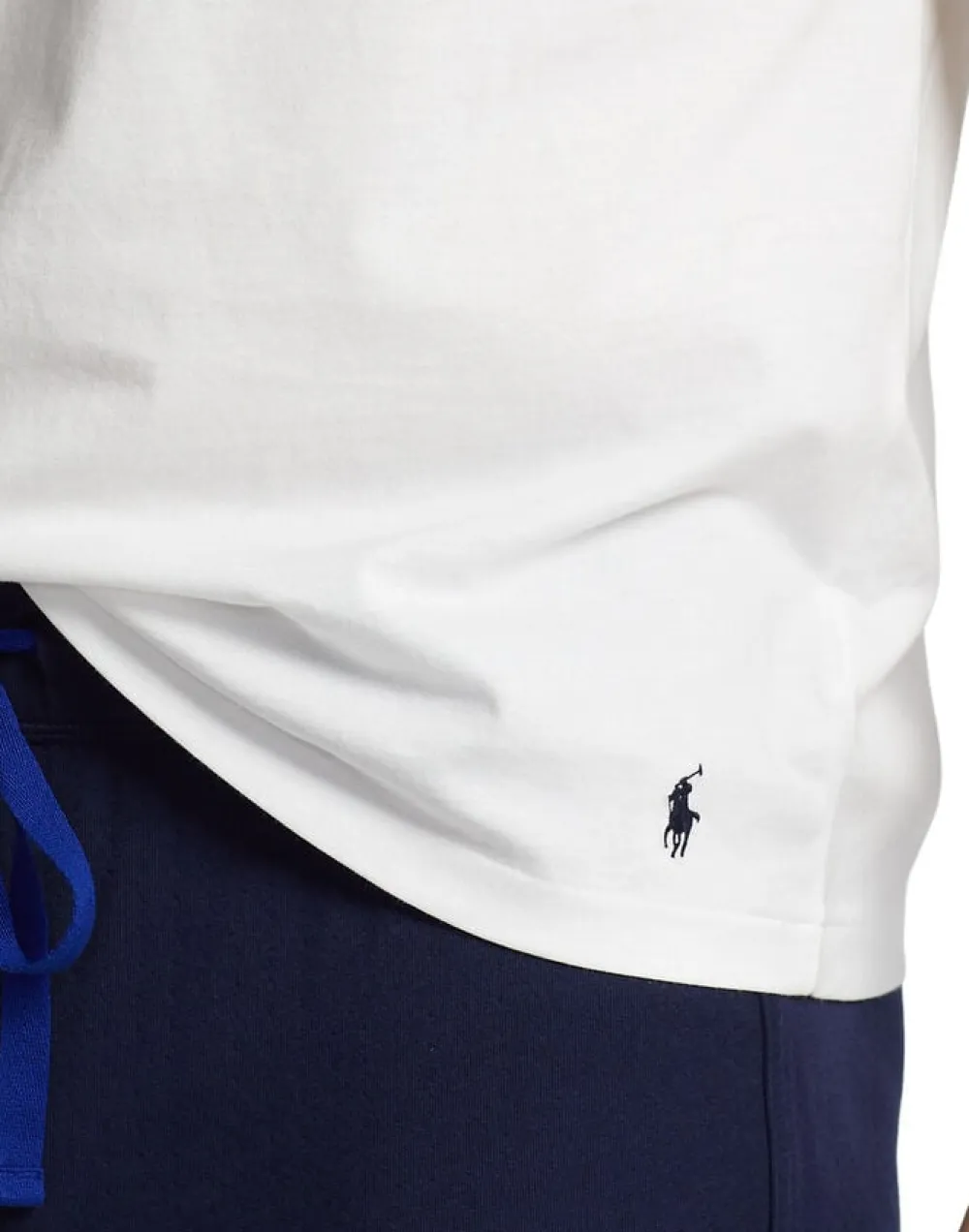 Polo Ralph Lauren Logo Cotton Jersey Sleep Shirt