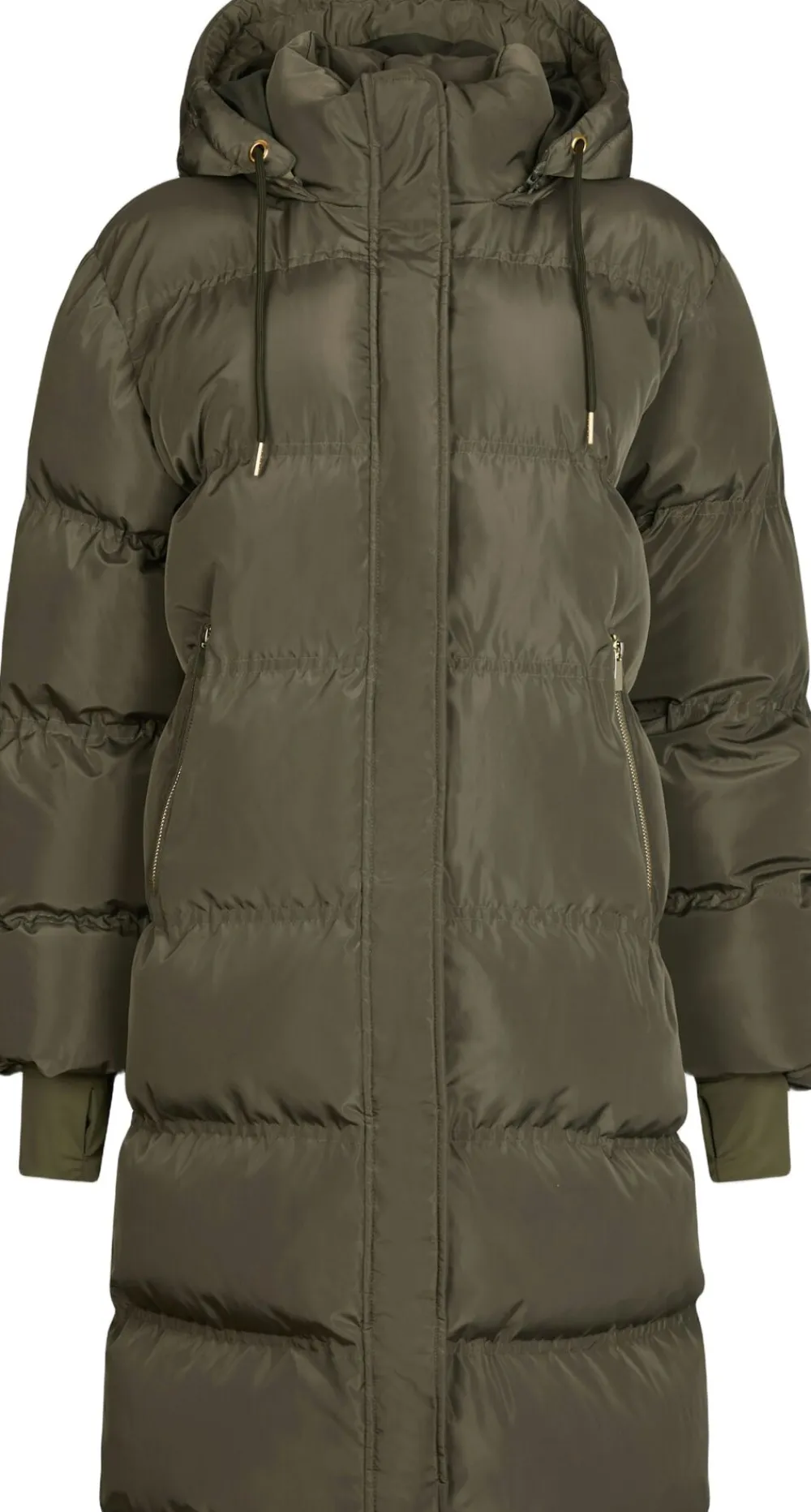 Neo Noir Lucette Puffer Jacket Olive Outlet