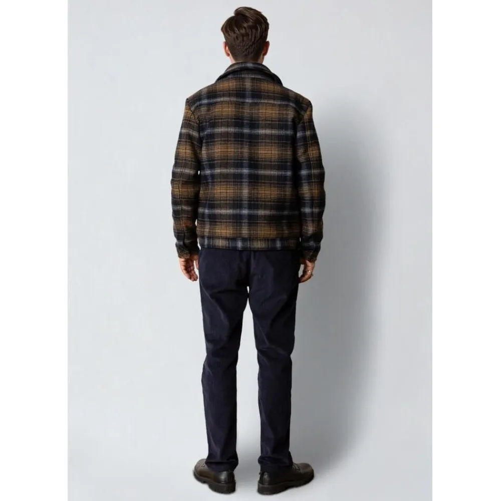 Luke check wool jacket>Clean Cut Copenhagen Hot
