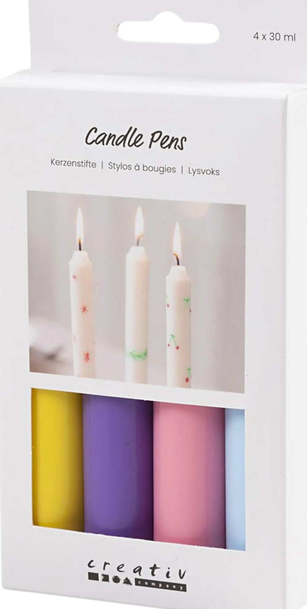 Creativ Company Lyspenne, 4x30 ml. Clearance