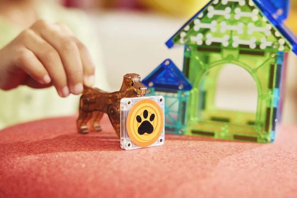 MAGNA-TILES Hundehus 13 D>Legetøj Best