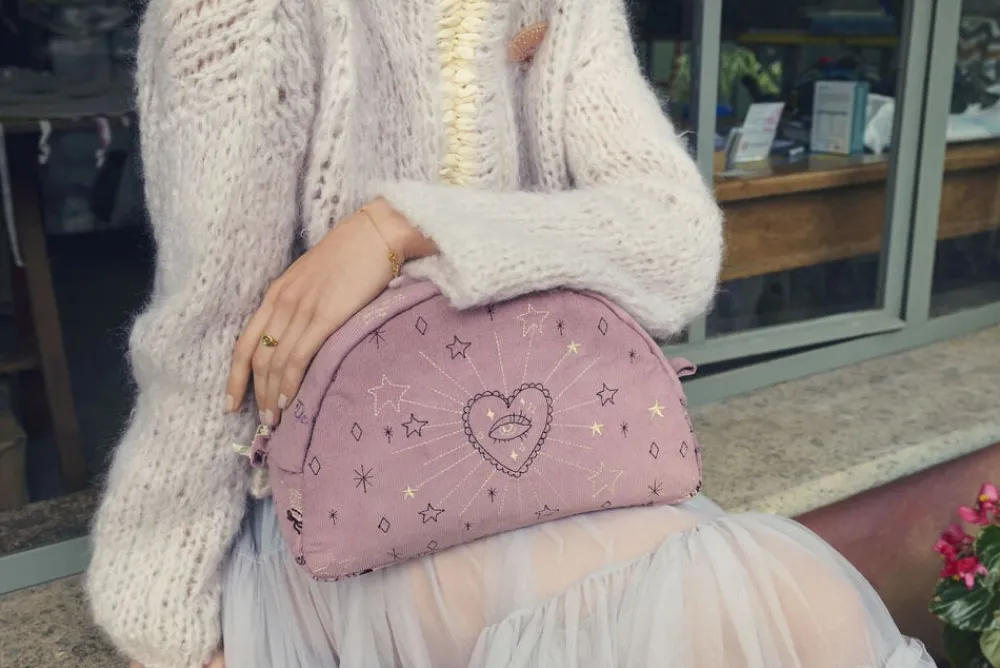 Makeup Bag Big Purple Theatre Magic>Maanesten Outlet