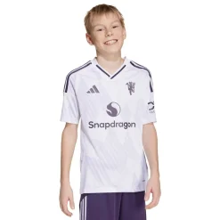 adidas Manchester United 25/26 Udebanetrøje Hvid Discount