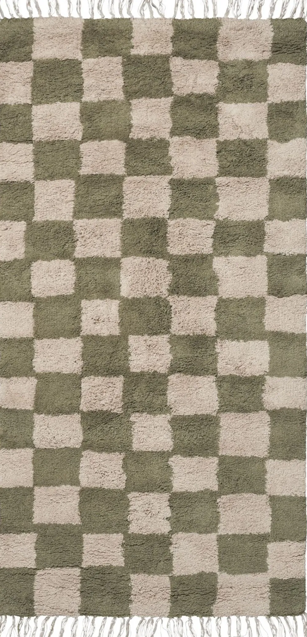 Ferm Living Mara Washable Rug - Elm Green/Warm Sand Online