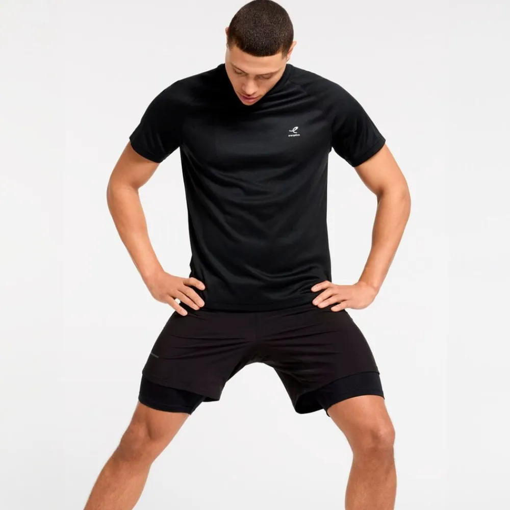Energetics Martin Løbe T-shirt Sort Clearance