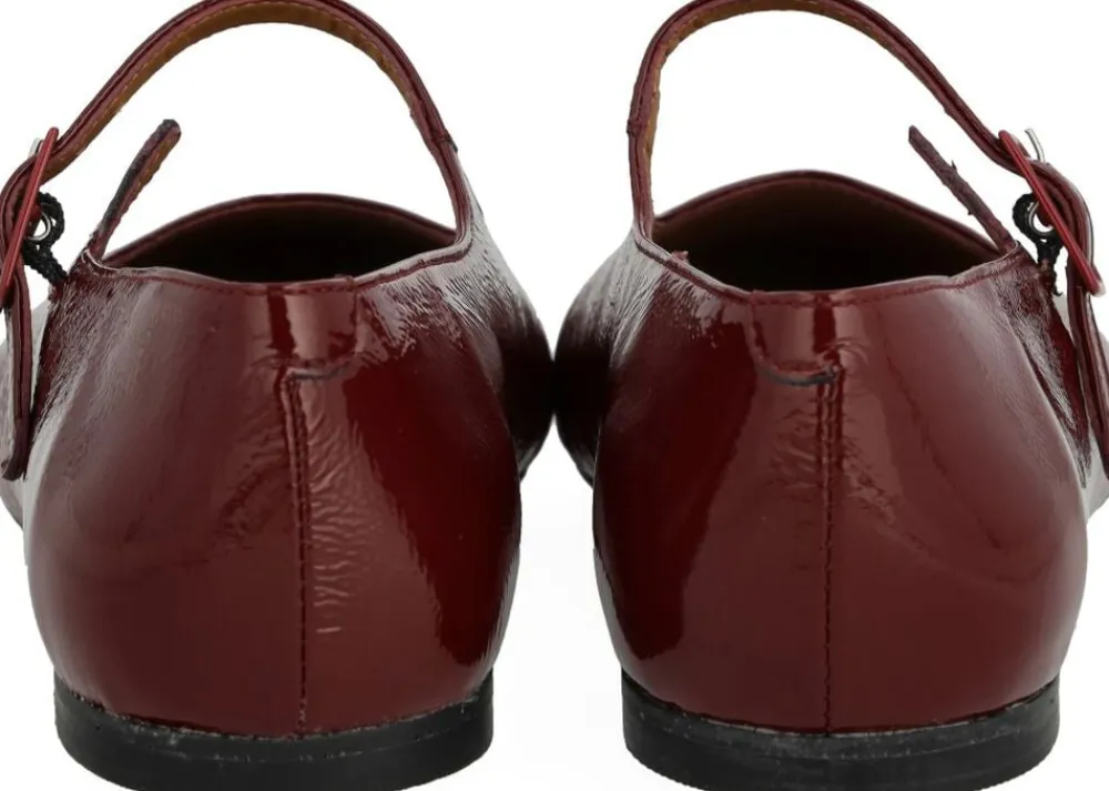 Dame ANGULUS Mary Jane ballerina med moderat fir