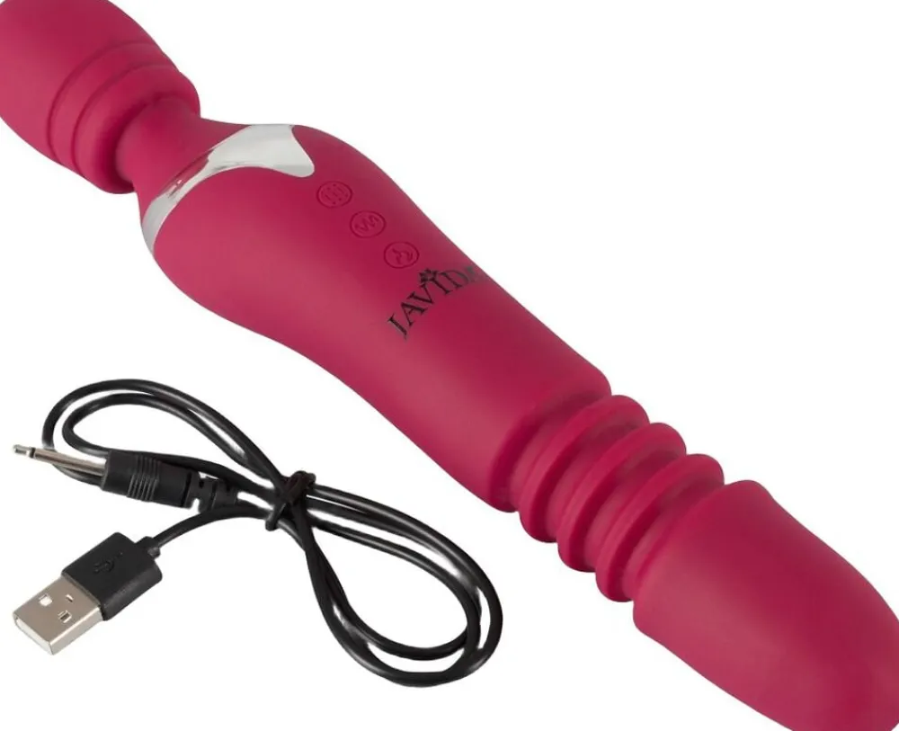 JAVIDA Massage Wand Warming & Thrusting Vibe New