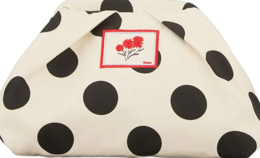 Becksöndergaard Maxi Polka Canvas Bonita Bag Birch white Sale