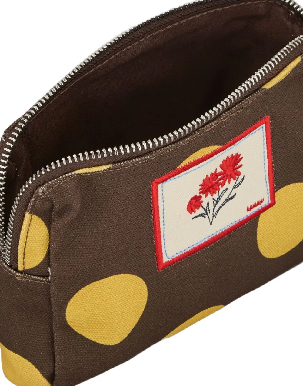 Dame Becksöndergaard Maxi Polka Canvas Pouch Bag