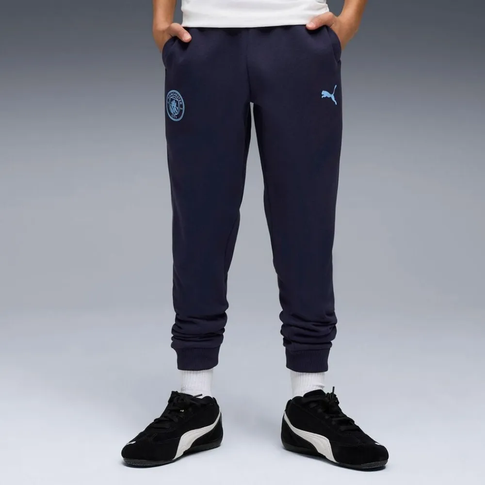 Børn Puma MCFC FTBLESS PANTS JR FL