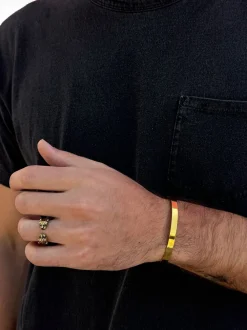Nialaya Men's Open Cuff Bangle