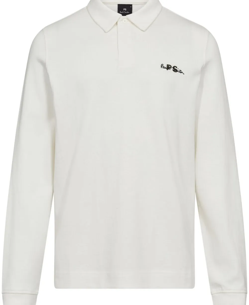 PS Paul Smith MENS LS POLO SHIRT PS EMB