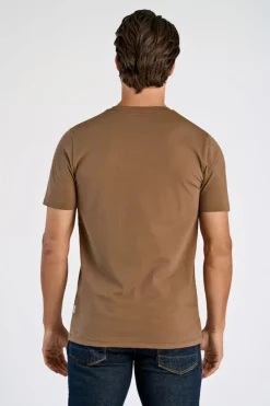 Lindbergh Mens stretch crew neck tee S/S