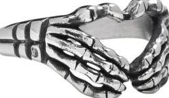 Nialaya Men's Vintage Skeleton Ring