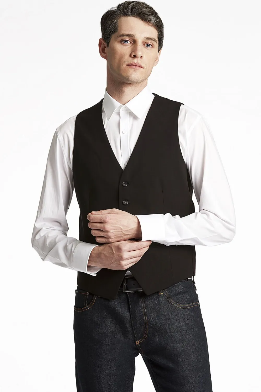 Lindbergh Mens waistcoat for suit Sort Sale
