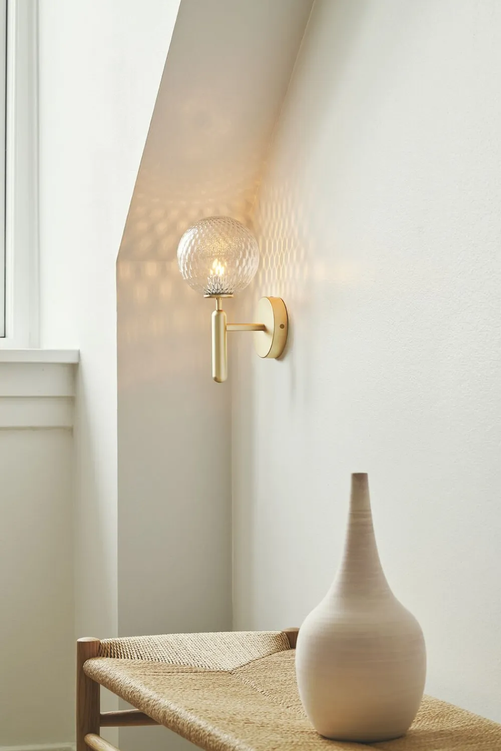 Miira Wall, brass / optic clear>Nuura Online