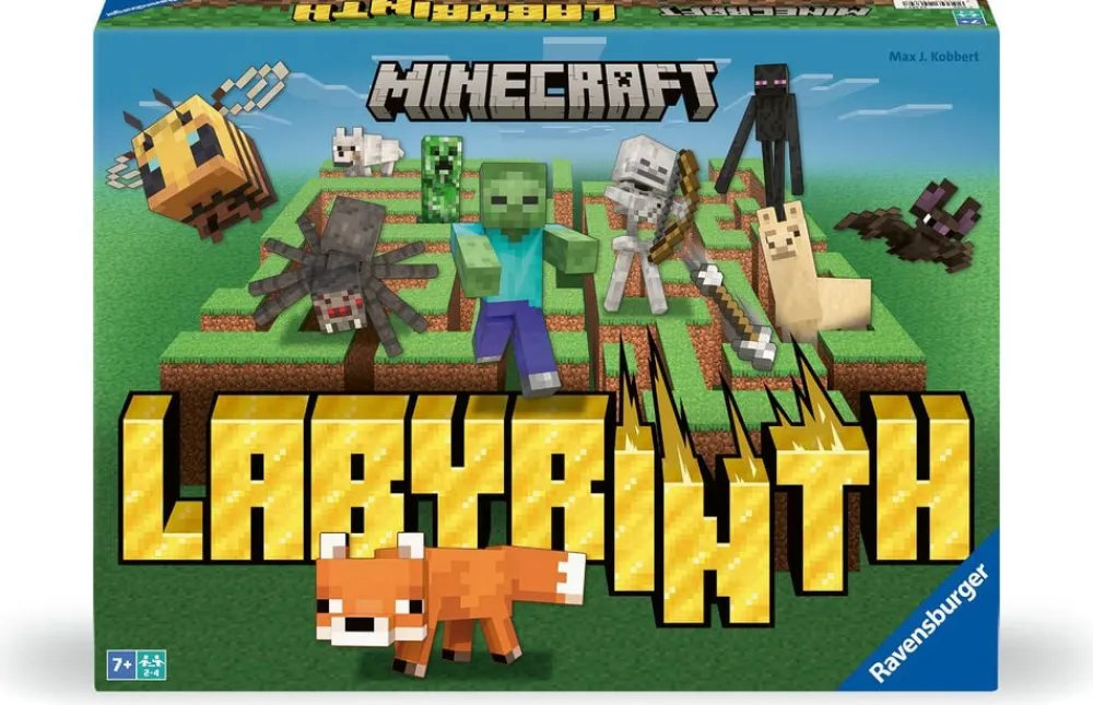 Børn Ravensburger puslespil Minecraft Labyrinth SV/NO