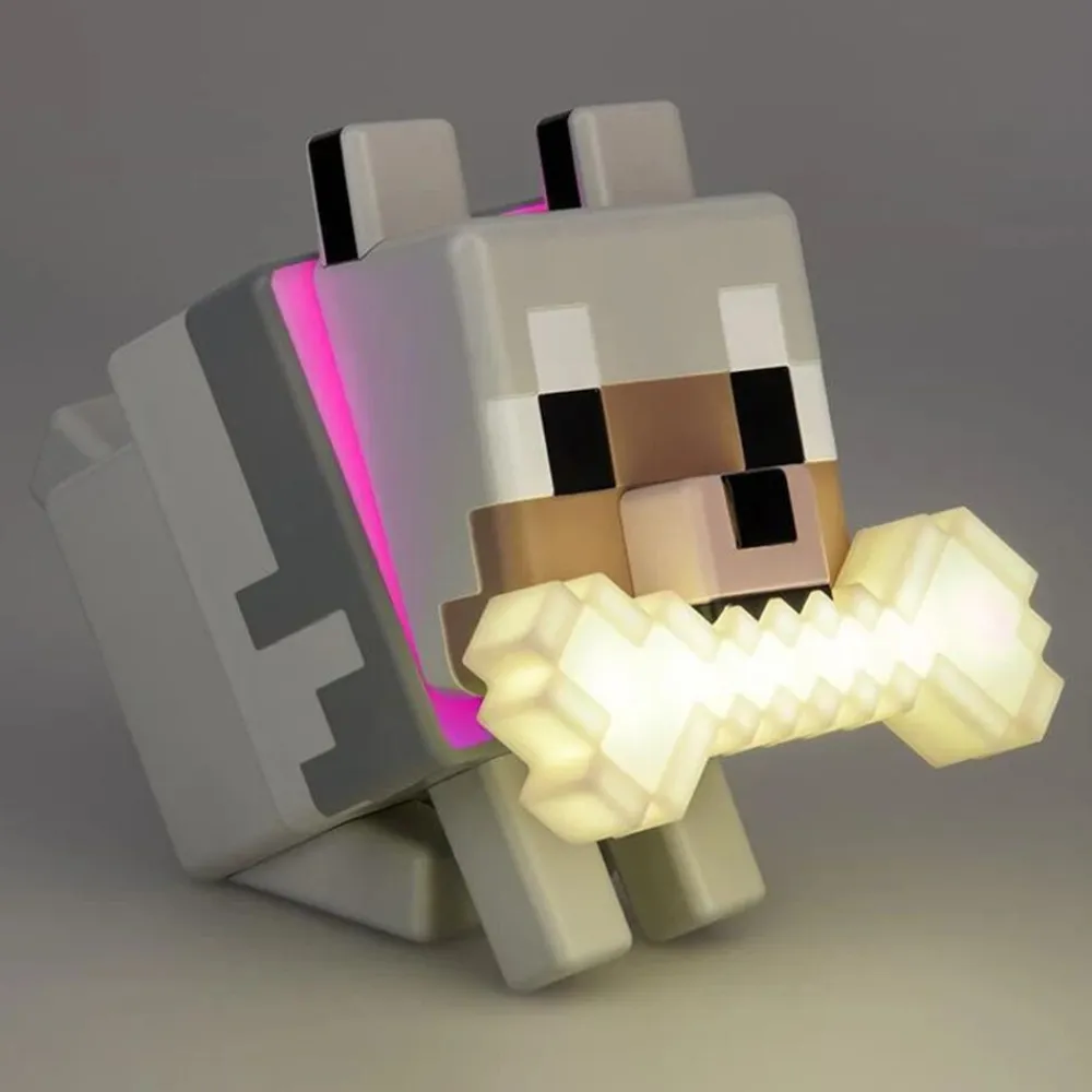 Shark Gaming Minecraft Wolf Globuddies Lampe