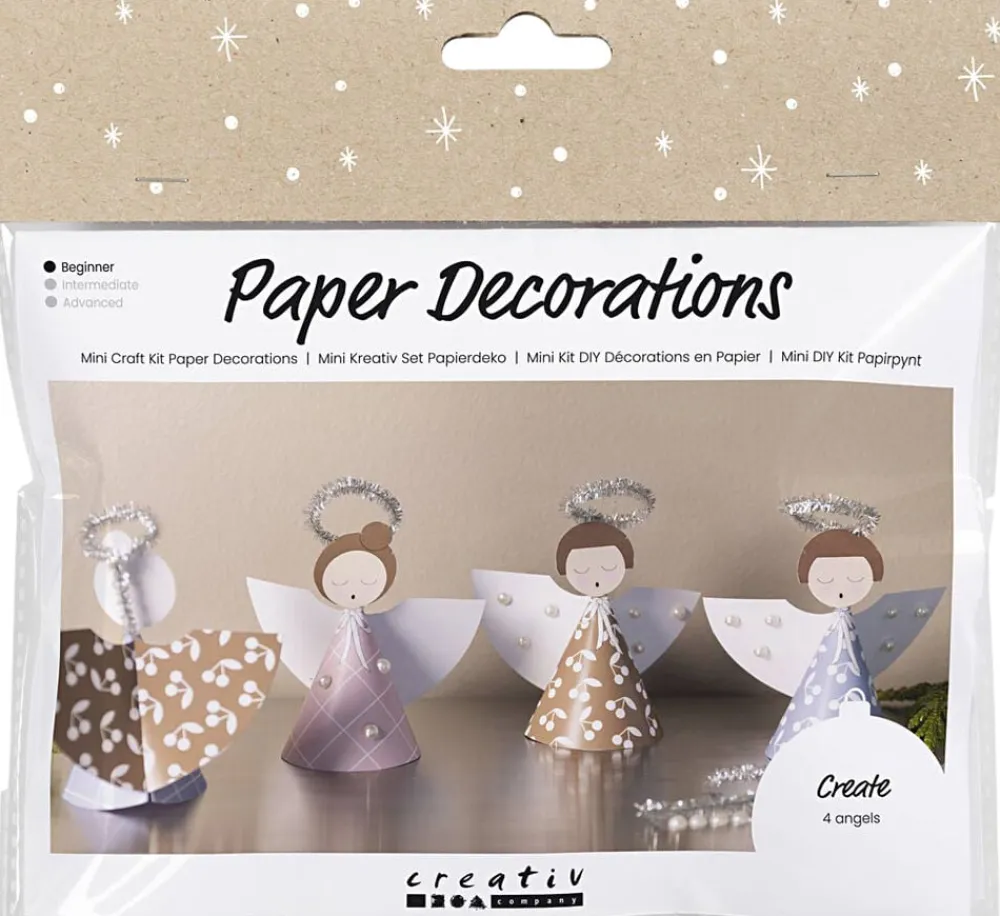 Creativ Company Mini DIY Kit Papirpynt, Engle Sale
