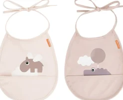 Mini hagesmæk m/lomme 2 stk. Happy clouds>Done by Deer New