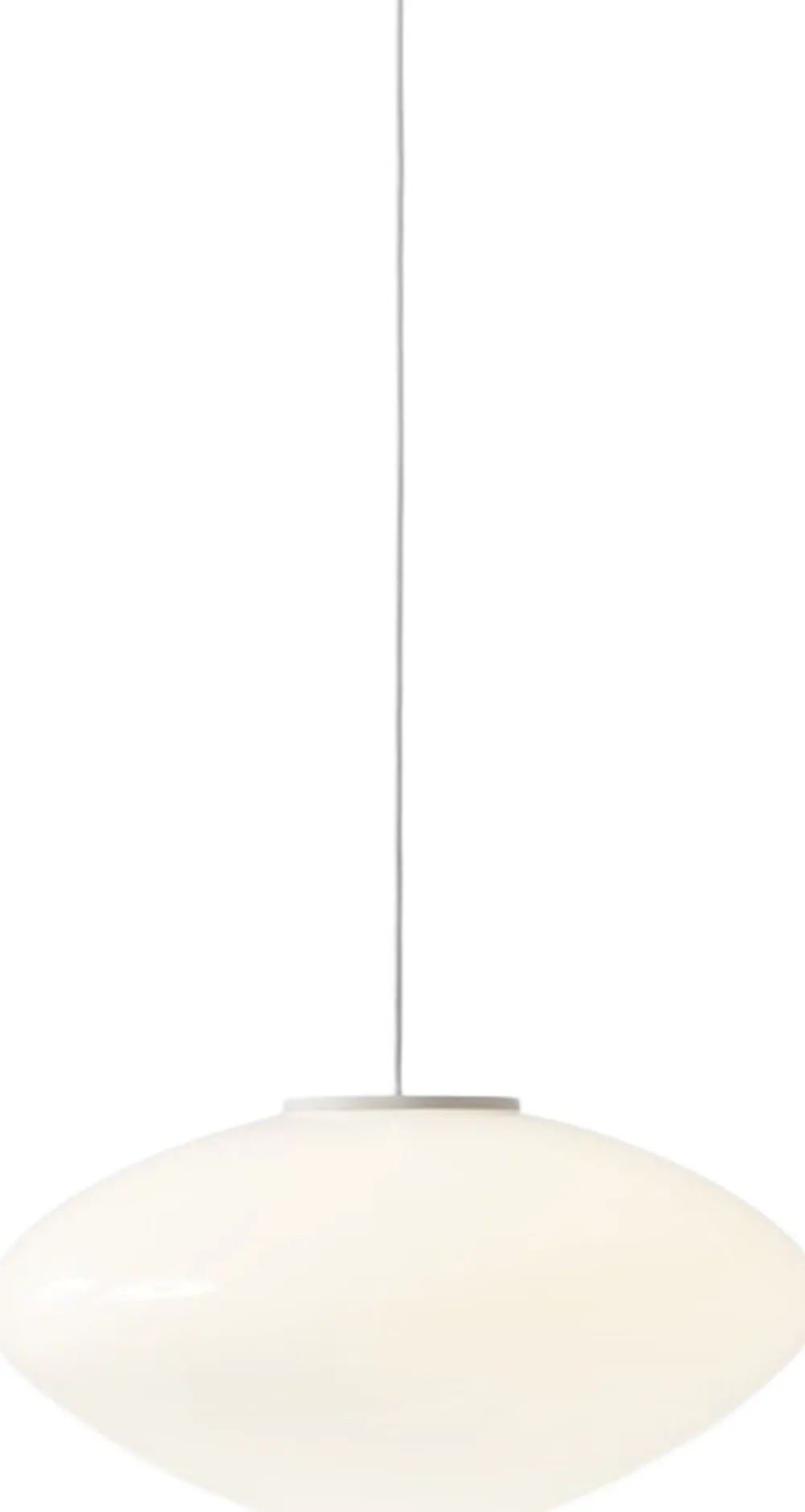&Tradition Mist Pendant AP16, Matt White, Glass
