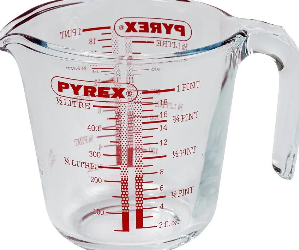 Målekande Classic 0,5 liter Glas>Pyrex Hot
