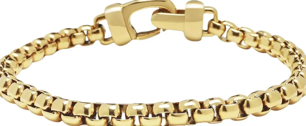 5mm Box Chain Classic Bracelet>Nialaya Discount