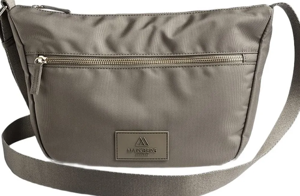 Markberg Mono Crossbody Bag, Rec. Walnut w/gold Online