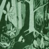 Moomin Arabia 130x170cm uldtæppe grøn Discount