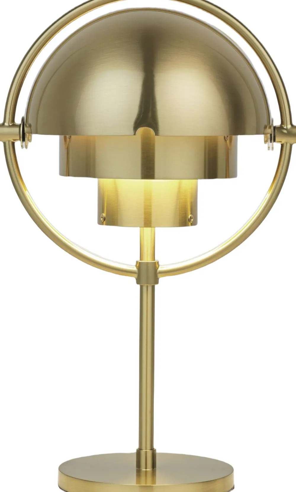 Gubi Multi-Lite Portable Lamp, EU Base: Brass, Shade: Brass Shiny Sale