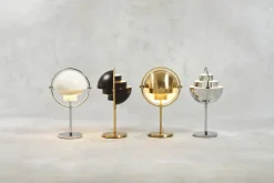 Gubi Multi-Lite Portable Lamp, EU Base: Brass, Shade: Brass Shiny Sale